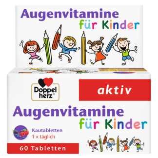 Illustration of the product packaging Doppelherz aktiv Dječiji vid front view