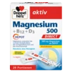 Doppelherz aktiv Magnezijum 500 + B12 + D3 DEPO DIREKT Prednji pogled