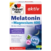 Doppelherz aktiv Melatonin + Magnezijum 400 Prednji pogled