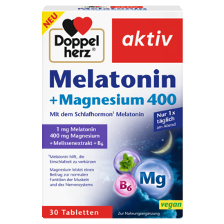 Melatonin + Magnezijum 400