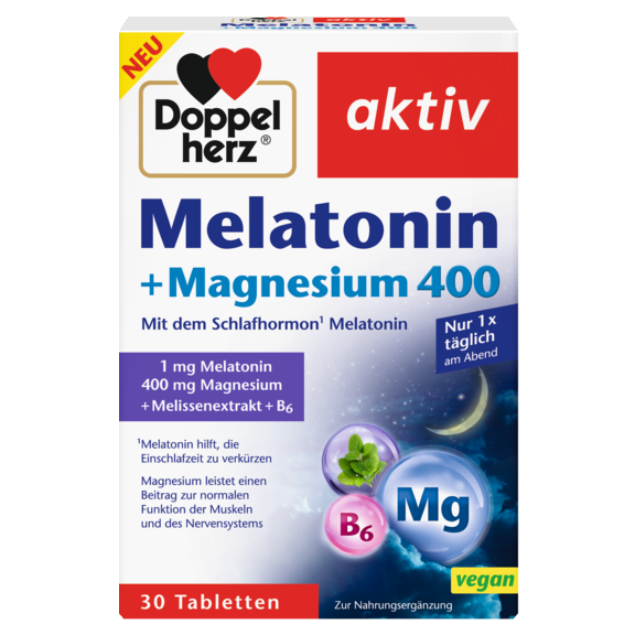 Melatonin + Magnezijum 400