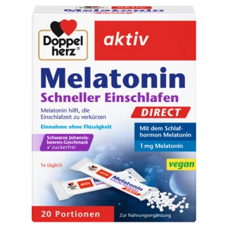 Doppelherz aktiv Melatonin DIRECT Prednji pogled