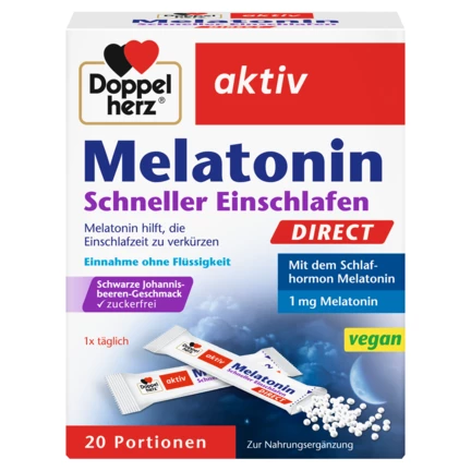 Doppelherz aktiv Melatonin DIRECT Prednji pogled