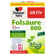 Doppelherz aktiv Folna kiselina 800 DEPOT  Prednji pogled