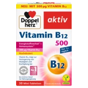 Doppelherz aktiv Vitamin B12 500 Prednji pogled