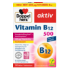 Illustration of the product packaging Doppelherz aktiv Vitamin B12 500 front view