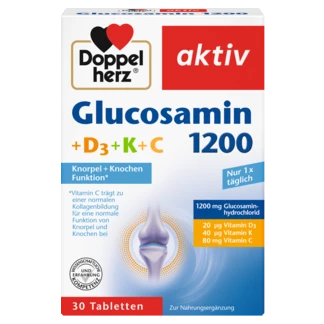 Doppelherz aktiv Glukozamin 1200 Prednji pogled