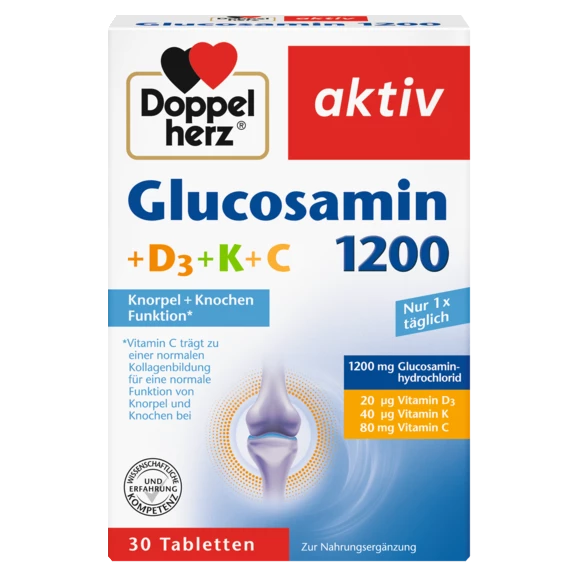 Doppelherz aktiv Glukozamin 1200 Prednji pogled