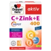 Doppelherz aktiv C + Cink + E 400 DEPOT  Prednji pogled