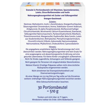Doppelherz system ORTHOPRO IMUN GRANULE ZA PIĆE  Bočni pogled desno