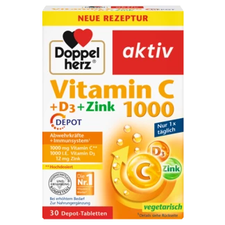 Doppelherz aktiv Vitamin C 1000 Prednji pogled