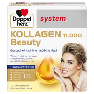 Doppelherz system KOLAGEN 11.000 za lijepu kožu Prednji pogled
