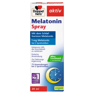 Doppelherz aktiv Melatonin sprej Prednji pogled