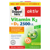 Illustration of the product packaging Doppelherz aktiv Vitamin K2 + D3 2500 IU  front view