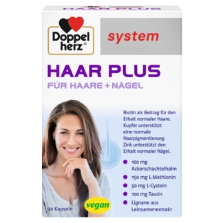 Doppelherz system HAIR PLUS Prednji pogled