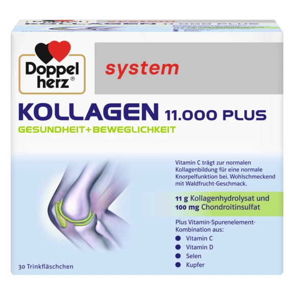 Doppelherz system KOLAGEN 11.000 PLUS  Prednji pogled