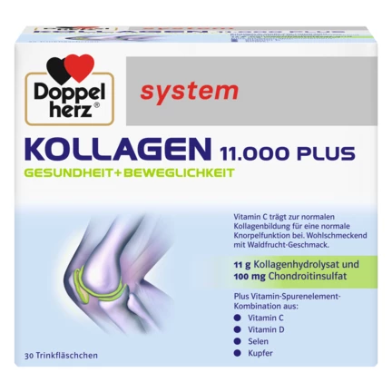 Doppelherz system KOLAGEN 11.000 PLUS  Prednji pogled